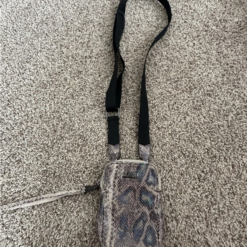 Aimee Kestenberg Leather Snake Print Crossbody Bag
